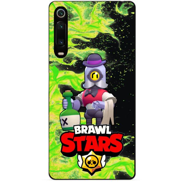 

Силиконовый чехол бампер Candy для Xiaomi Mi 9t / K20 с Героем Brawl Stars Барли