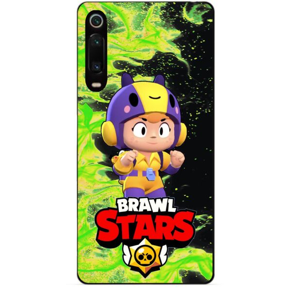 

Силиконовый чехол бампер Candy для Xiaomi Mi 9t / K20 с Героем Brawl Stars Беа