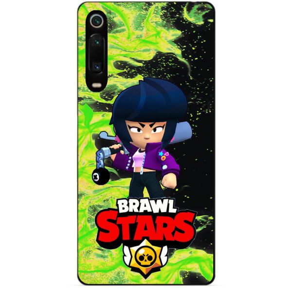 

Силиконовый чехол бампер Candy для Xiaomi Mi 9t / K20 с Героем Brawl Stars Биби