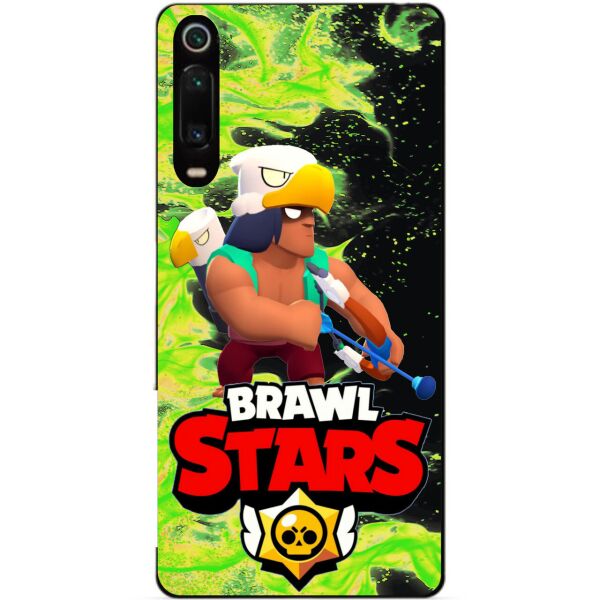 

Силиконовый чехол бампер Candy для Xiaomi Mi 9t / K20 с Героем Brawl Stars Бо