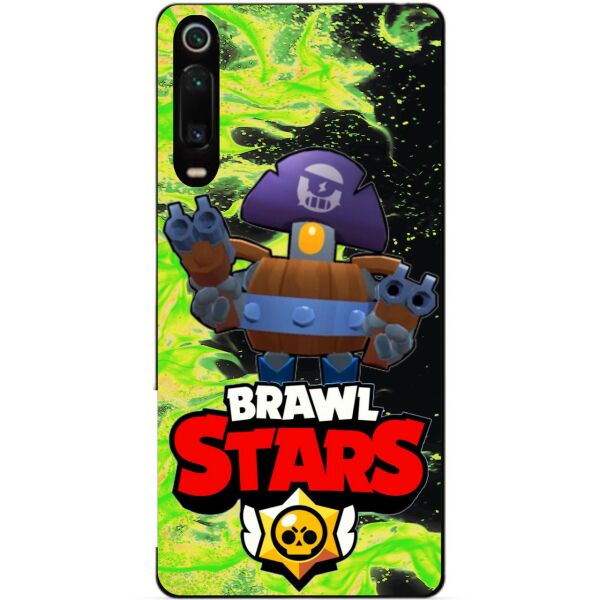 

Силиконовый чехол бампер Candy для Xiaomi Mi 9t / K20 с Героем Brawl Stars Деррил