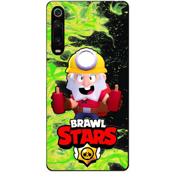

Силиконовый чехол бампер Candy для Xiaomi Mi 9t / K20 с Героем Brawl Stars Динамайк