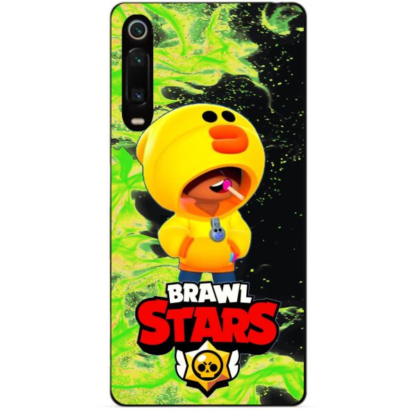 

Силиконовый чехол бампер Candy для Xiaomi Mi 9t / K20 с Героем Brawl Stars Леон утка