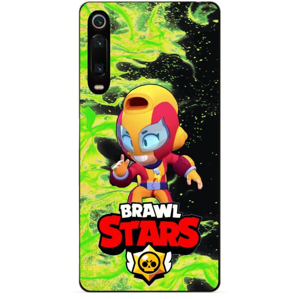 

Силиконовый чехол бампер Candy для Xiaomi Mi 9t / K20 с Героем Brawl Stars Макс