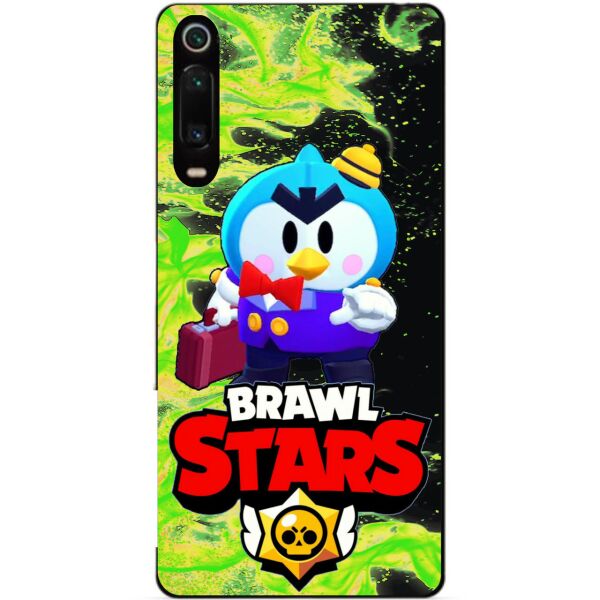 

Силиконовый чехол бампер Candy для Xiaomi Mi 9t / K20 с Героем Brawl Stars Мистер П.