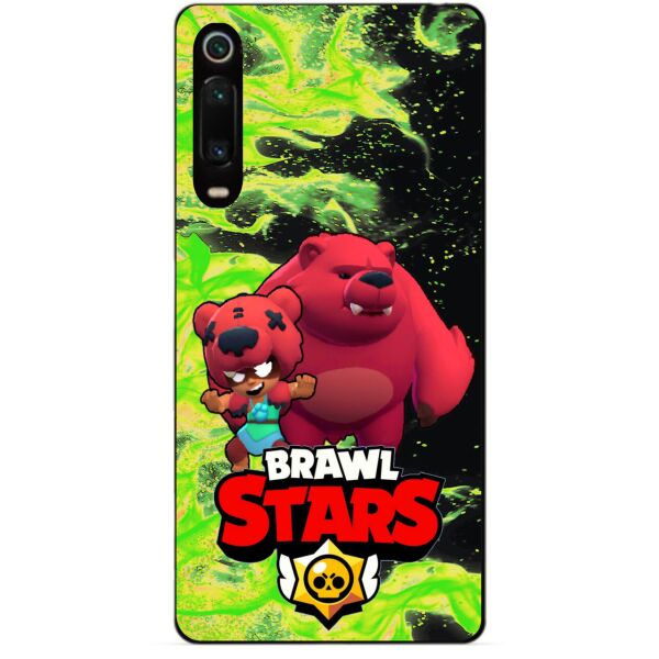 

Силиконовый чехол бампер Candy для Xiaomi Mi 9t / K20 с Героем Brawl Stars Нита Мишка