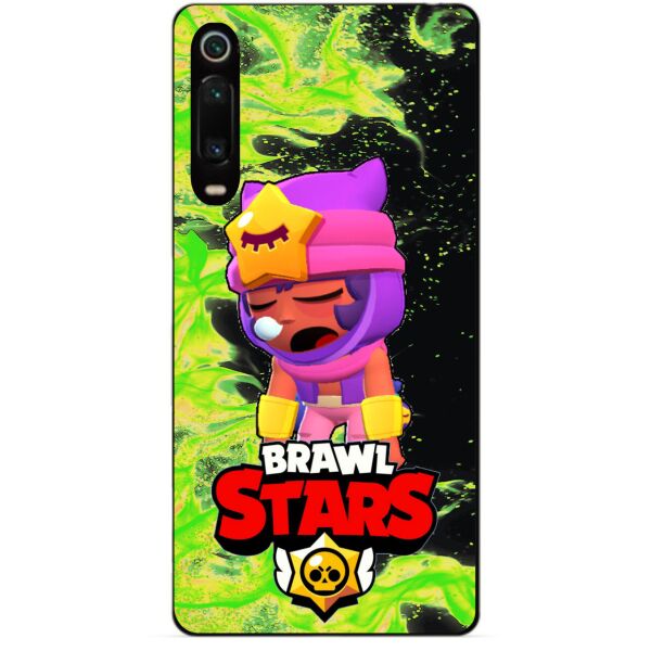 

Силиконовый чехол бампер Candy для Xiaomi Mi 9t / K20 с Героем Brawl Stars Сэнди