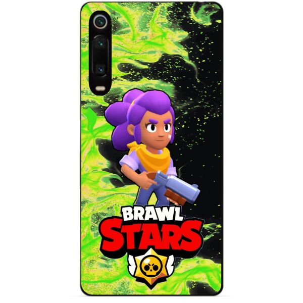 

Силиконовый чехол бампер Candy для Xiaomi Mi 9t / K20 с Героем Brawl Stars Шелли
