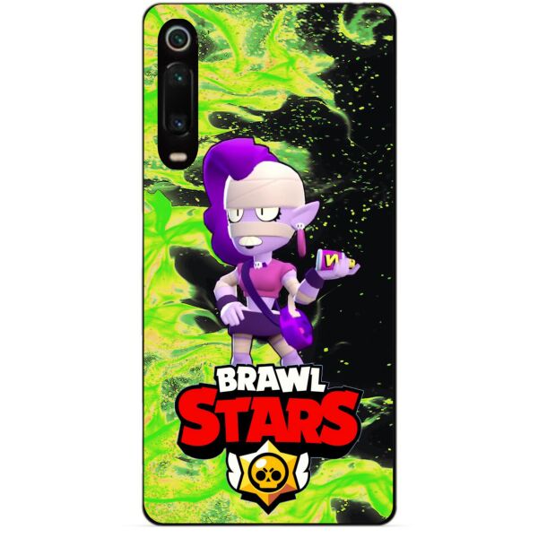

Силиконовый чехол бампер Candy для Xiaomi Mi 9t / K20 с Героем Brawl Stars Эмз
