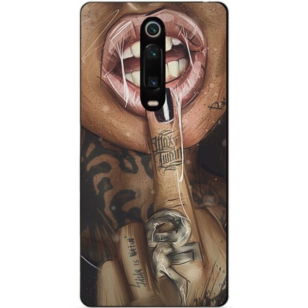 

Силиконовый чехол бампер Candy для Xiaomi Mi 9t/K20/Mi 9t Pro/K20 Pro с рисунком Swag