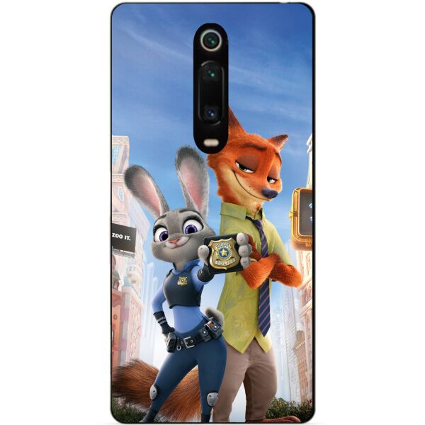 

Силиконовый чехол бампер Candy для Xiaomi Mi 9t/K20/Mi 9t Pro/K20 Pro с рисунком Зверополис