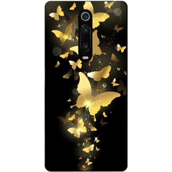 

Силиконовый чехол бампер Candy для Xiaomi Mi 9t/K20/Mi 9t Pro/K20 Pro с рисунком Золотые бабочки