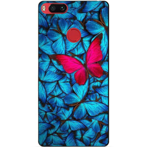 

Силиконовый чехол бампер Candy для Xiaomi Mi A1 Красная бабочка