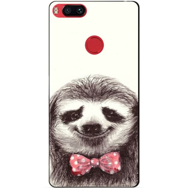 

Силиконовый чехол бампер Candy для Xiaomi Mi A1 Ленивец