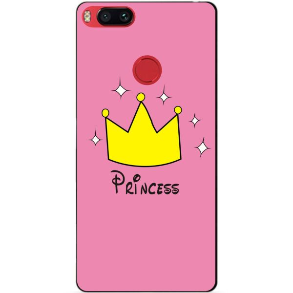 

Силиконовый чехол бампер Candy для Xiaomi Mi A1 Принцесса