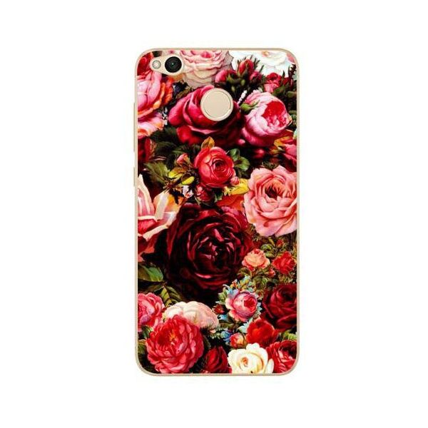 

Силиконовый чехол бампер Candy для Xiaomi Mi A1 с рисунком Красные Пионы
