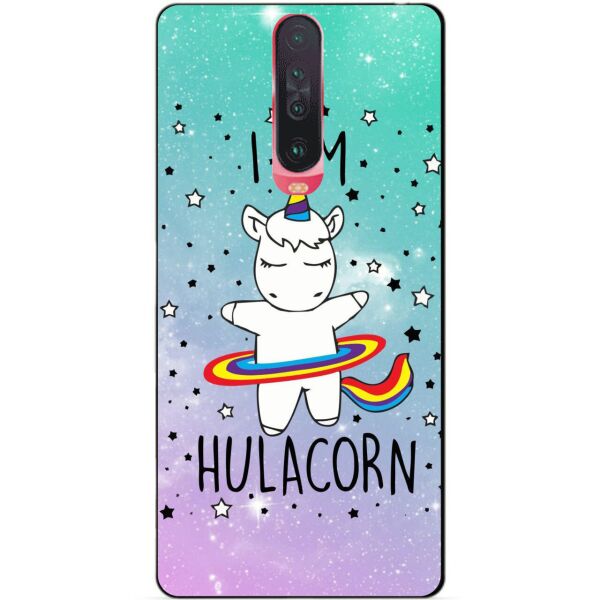 

Силиконовый чехол бампер Candy для Xiaomi Pocophone X2 с рисунком Единорог