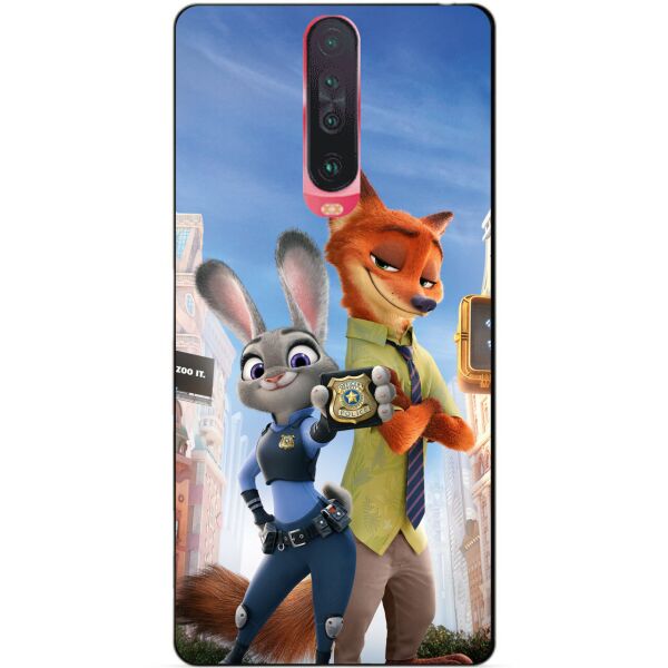 

Силиконовый чехол бампер Candy для Xiaomi Pocophone X2 с рисунком Зверополис Джуди