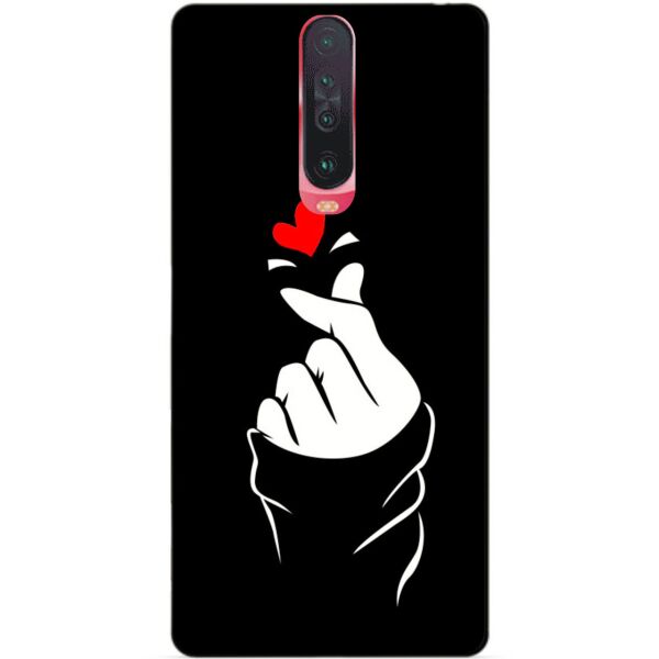 

Силиконовый чехол бампер Candy для Xiaomi Pocophone X2 с рисунком Знак Любви