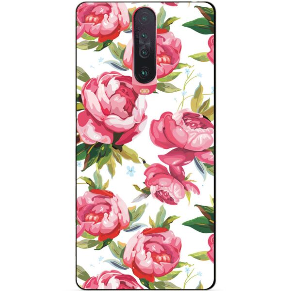 

Силиконовый чехол бампер Candy для Xiaomi Pocophone X2 с рисунком Пионы