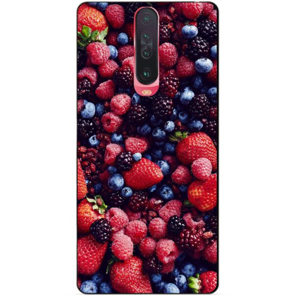 

Силиконовый чехол бампер Candy для Xiaomi Pocophone X2 с рисунком Ягоды