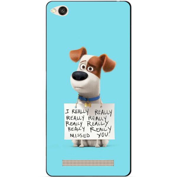 

Силиконовый чехол бампер Candy для Xiaomi Redmi 4a с рисунком Пес Макс