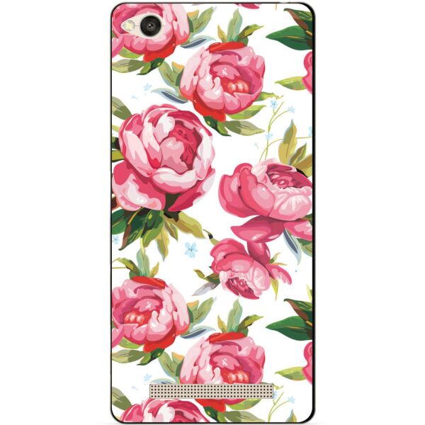 

Силиконовый чехол бампер Candy для Xiaomi Redmi 4a с рисунком Пионы