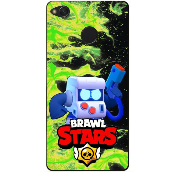 

Силиконовый чехол бампер Candy для Xiaomi Redmi 4x с Героем Brawl Stars 8-Бит