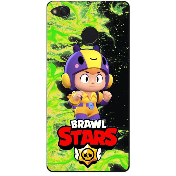 

Силиконовый чехол бампер Candy для Xiaomi Redmi 4x с Героем Brawl Stars Беа