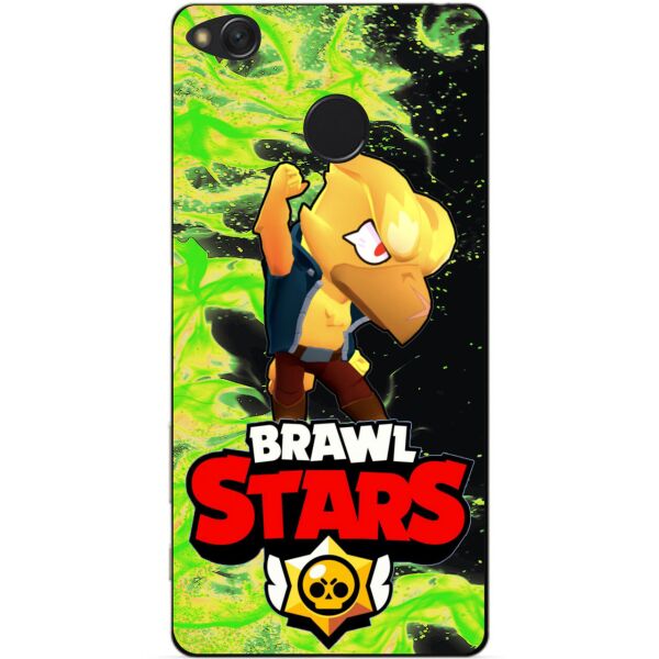 

Силиконовый чехол бампер Candy для Xiaomi Redmi 4x с Героем Brawl Stars Ворон Феникс