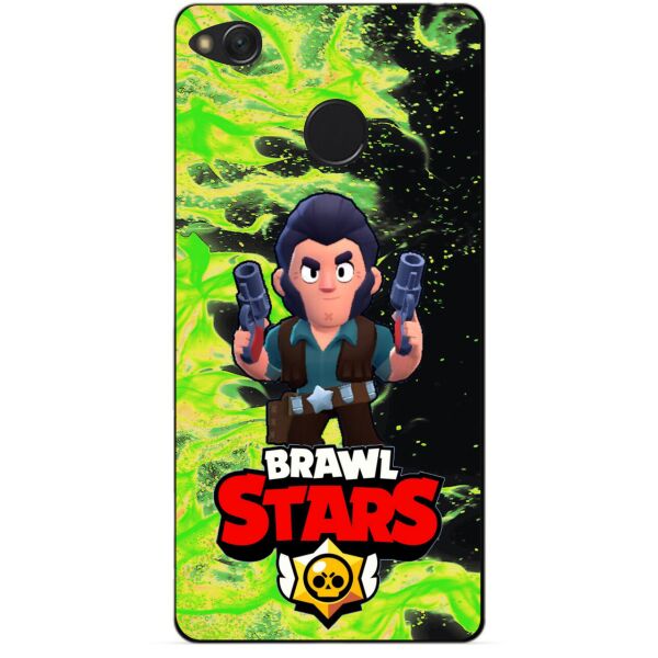 

Силиконовый чехол бампер Candy для Xiaomi Redmi 4x с Героем Brawl Stars Кольт