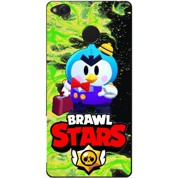 

Силиконовый чехол бампер Candy для Xiaomi Redmi 4x с Героем Brawl Stars Мистер П