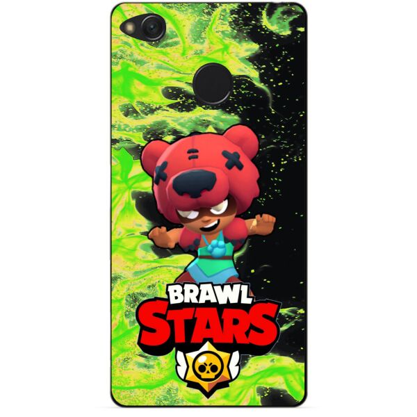 

Силиконовый чехол бампер Candy для Xiaomi Redmi 4x с Героем Brawl Stars Нита