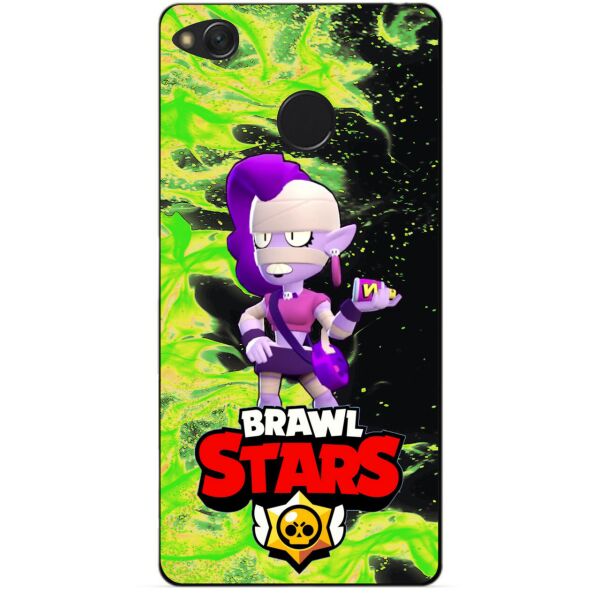 

Силиконовый чехол бампер Candy для Xiaomi Redmi 4x с Героем Brawl Stars Эмз