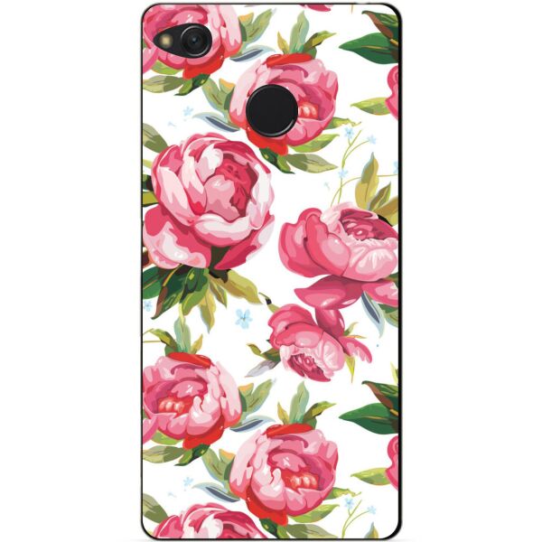 

Силиконовый чехол бампер Candy для Xiaomi Redmi 4x с рисунком Пионы