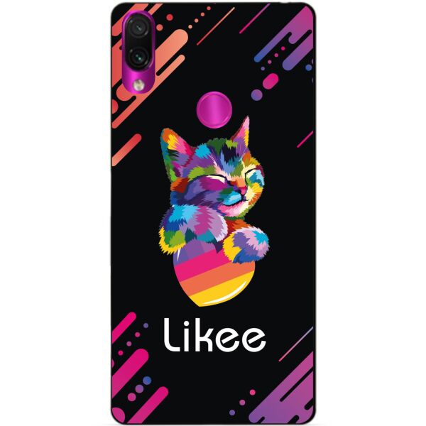 

Силиконовый чехол бампер Candy для Xiaomi Redmi 7 с рисунком Likee