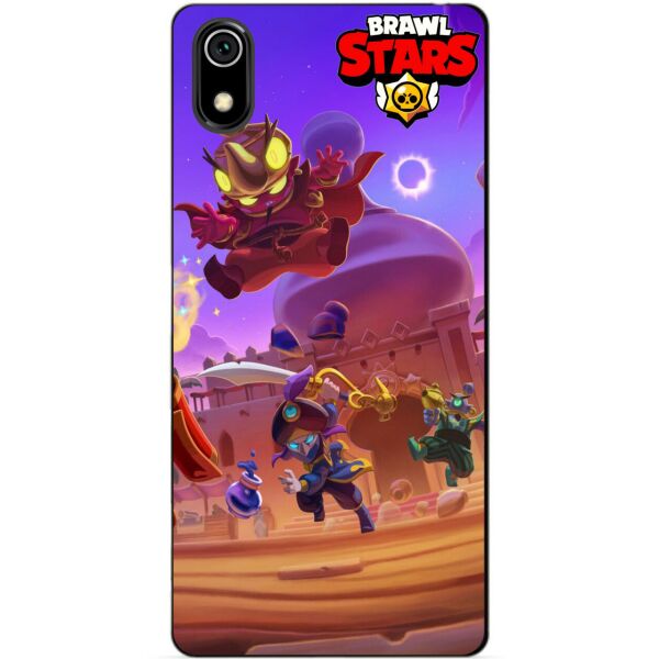 

Силиконовый чехол бампер Candy для Xiaomi Redmi 7a Базар Тары Джин Бравл Старс