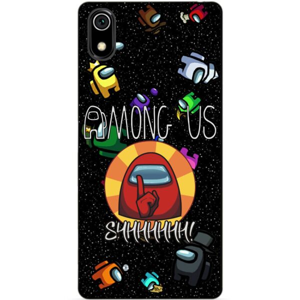 

Силиконовый чехол бампер Candy для Xiaomi Redmi 7a с рисунком Among Us
