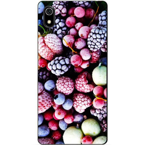 

Силиконовый чехол бампер Candy для Xiaomi Redmi 7a с рисунком Ice Ягоды