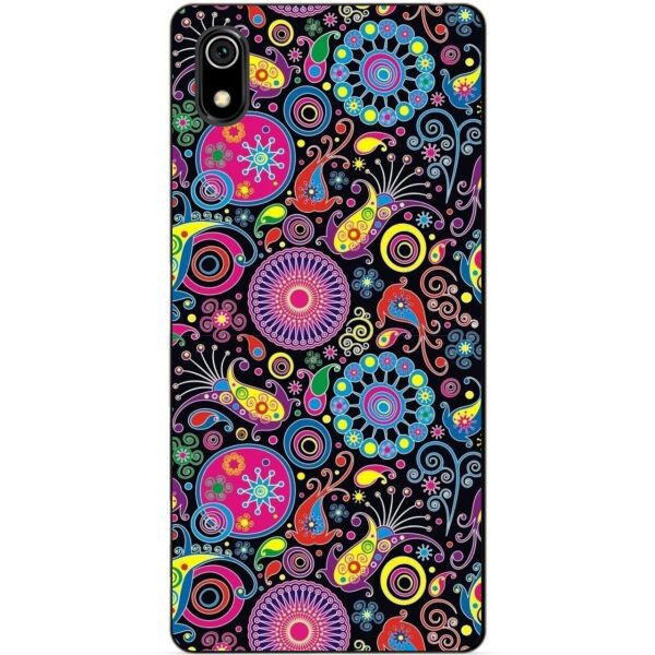 

Силиконовый чехол бампер Candy для Xiaomi Redmi 7a с рисунком Восточные узоры