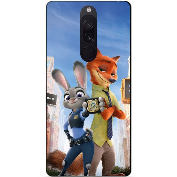 

Силиконовый чехол бампер Candy для Xiaomi Redmi 8 с рисунком Зверополис Джуди