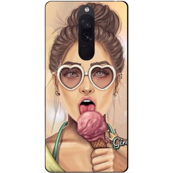 

Силиконовый чехол бампер Candy для Xiaomi Redmi 8 с рисунком Мороженое
