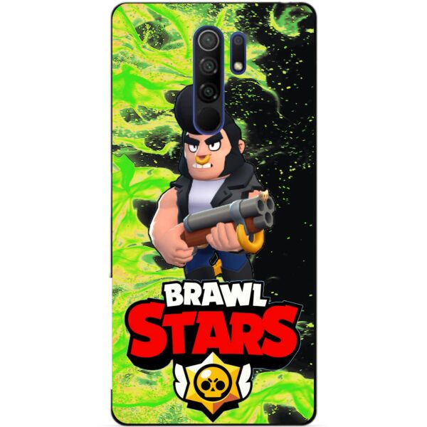 

Силиконовый чехол бампер Candy для Xiaomi Redmi 9 с Героем Brawl Stars Булл