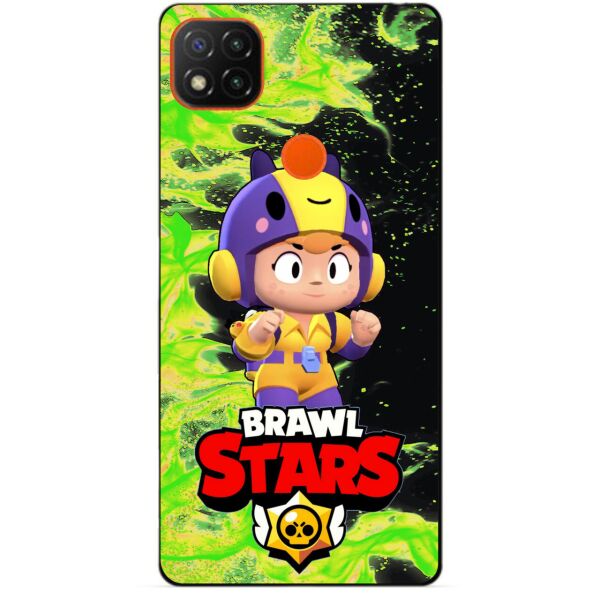 

Силиконовый чехол бампер Candy для Xiaomi Redmi 9c с Героем Brawl Stars Беа