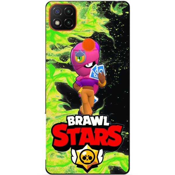 

Силиконовый чехол бампер Candy для Xiaomi Redmi 9c с Героем Brawl Stars Тара