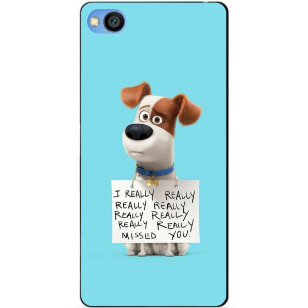 

Силиконовый чехол бампер Candy для Xiaomi Redmi Go Песик Макс