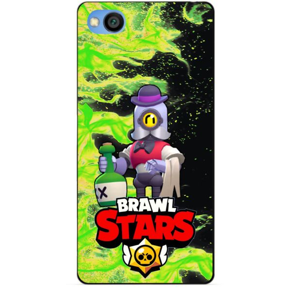 

Силиконовый чехол бампер Candy для Xiaomi Redmi GO с Героем Brawl Stars Барли