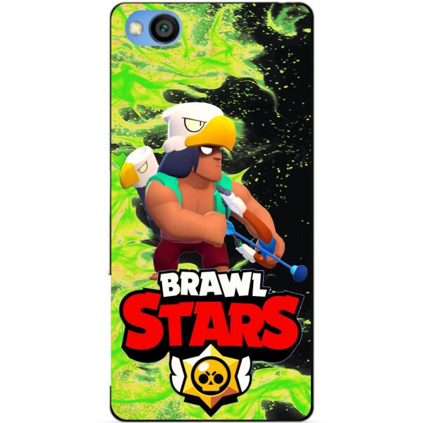 

Силиконовый чехол бампер Candy для Xiaomi Redmi GO с Героем Brawl Stars Бо