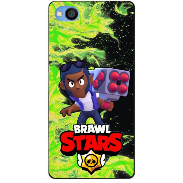 

Силиконовый чехол бампер Candy для Xiaomi Redmi GO с Героем Brawl Stars Брок