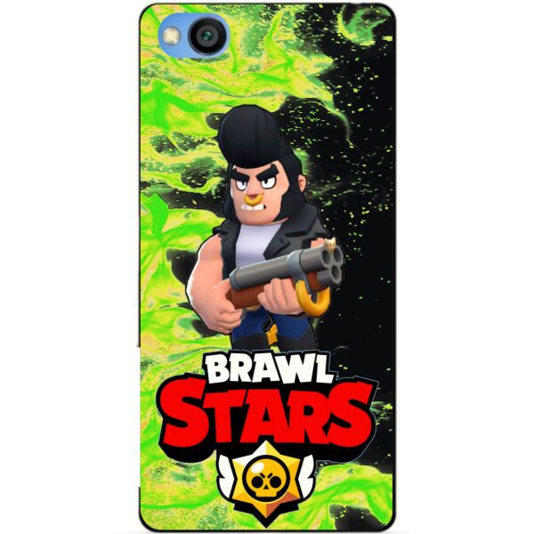 

Силиконовый чехол бампер Candy для Xiaomi Redmi GO с Героем Brawl Stars Булл